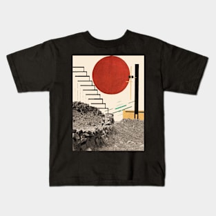 Nostalgic Drive, Geometric Journey Kids T-Shirt